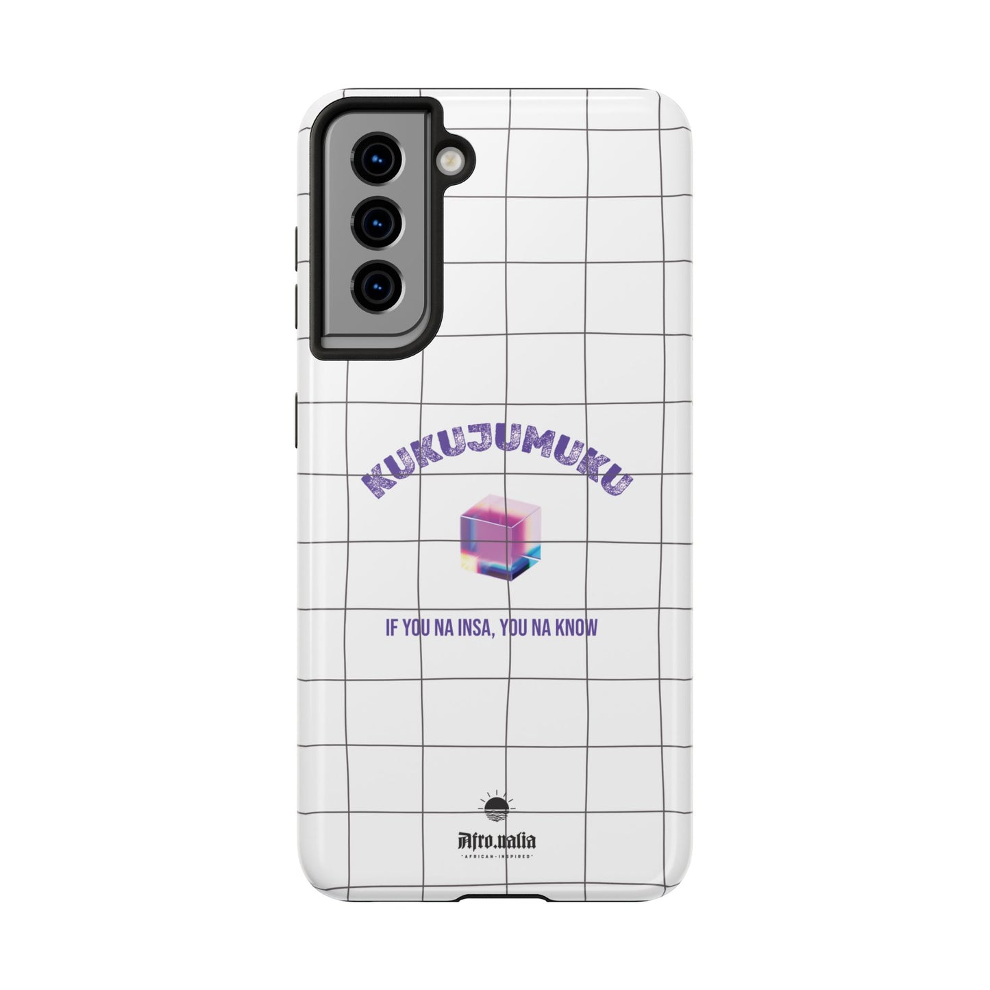 Kukujumuku Black Tough Phone Cases