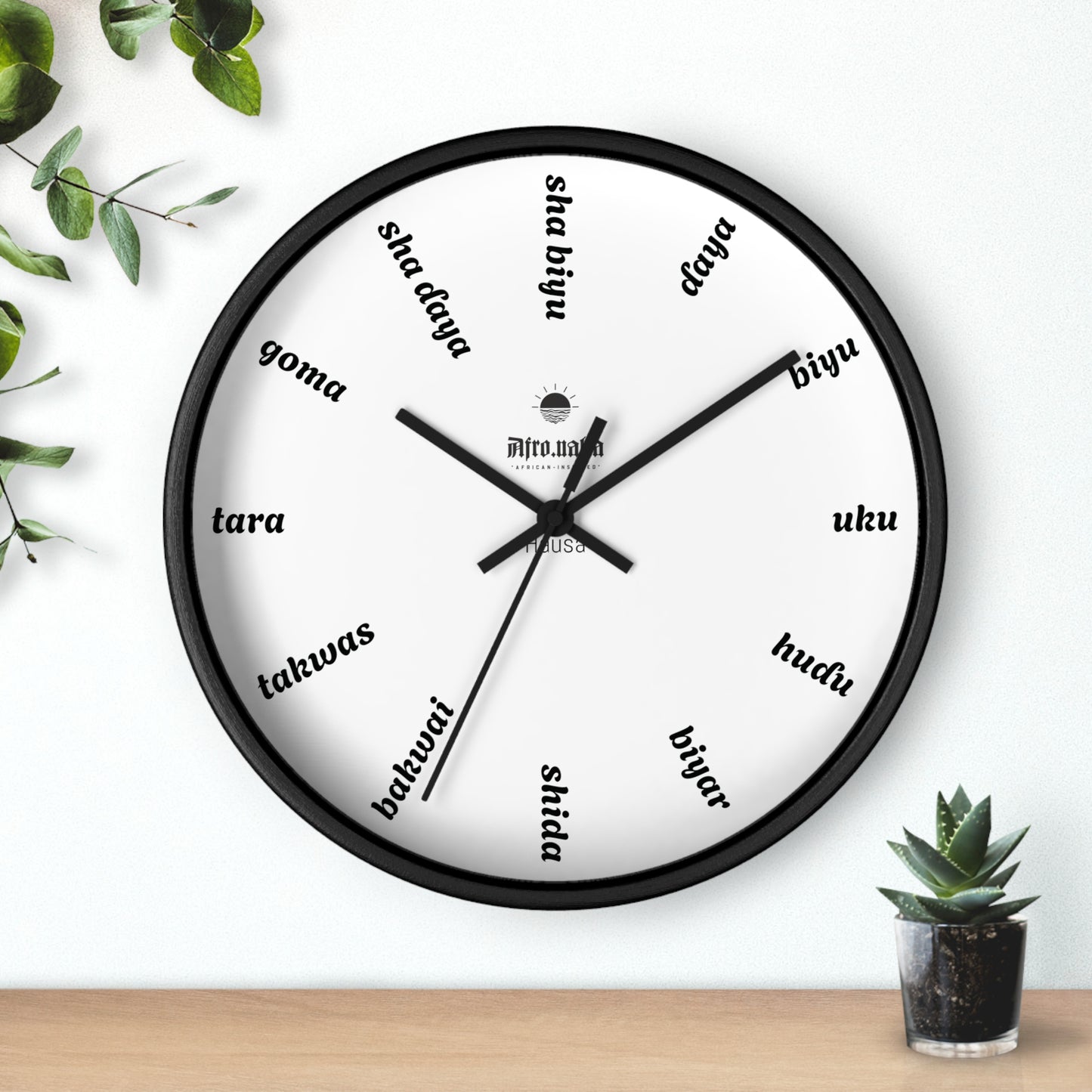 Hausa Wall Clock