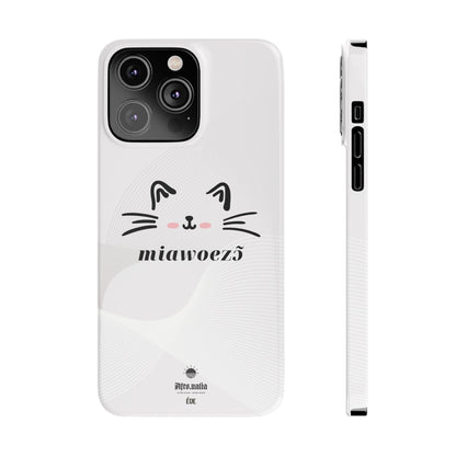 Miawoezo iPhone Slim Phone Cases
