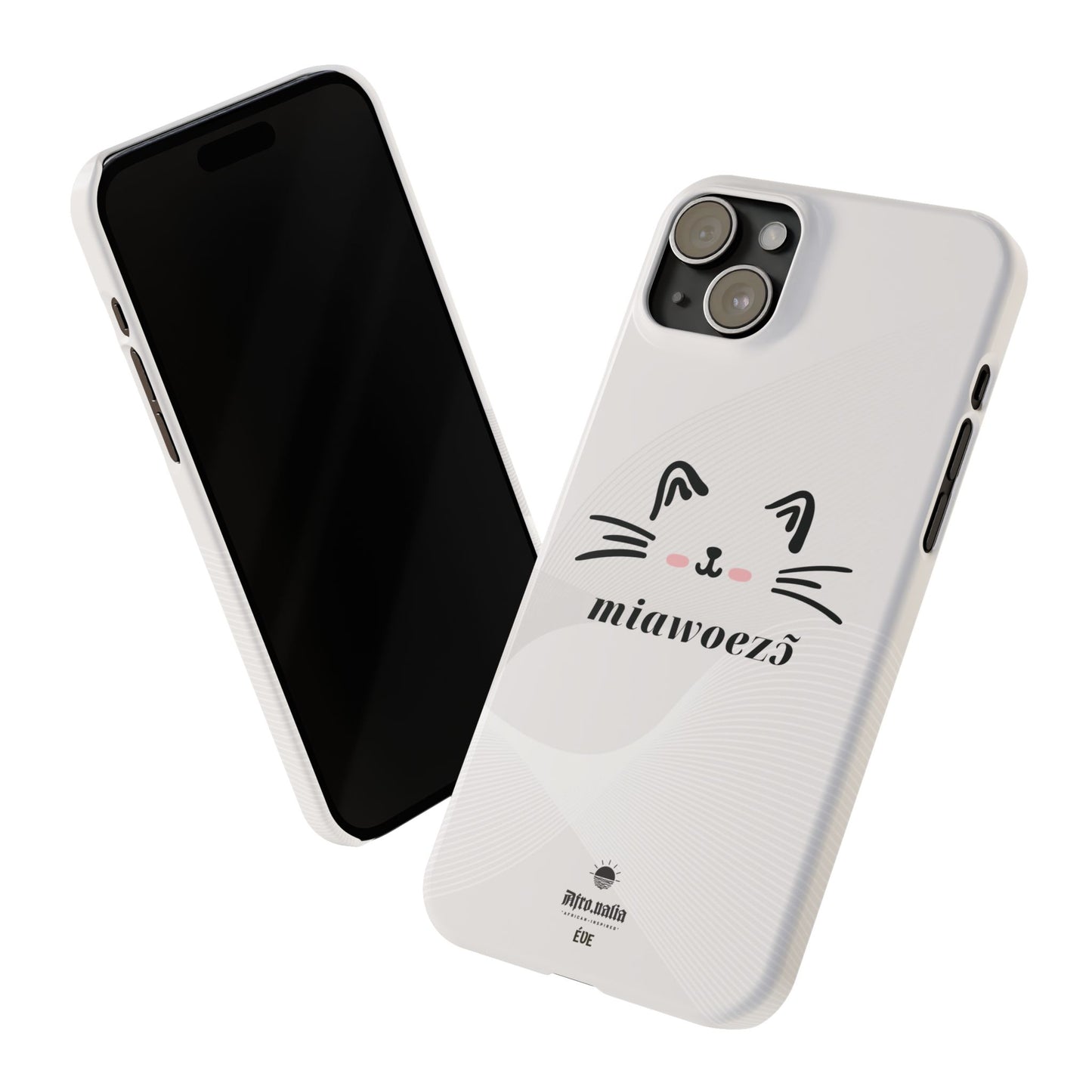 Miawoezo iPhone Slim Phone Cases