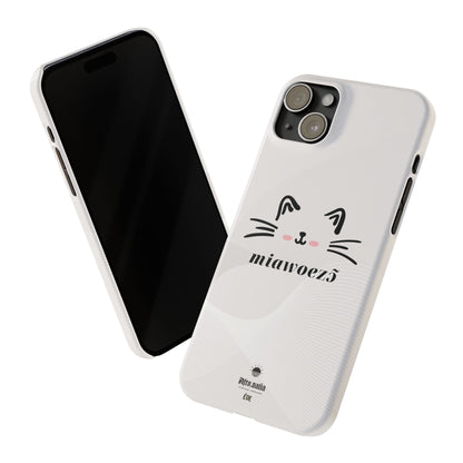 Miawoezo iPhone Slim Phone Cases