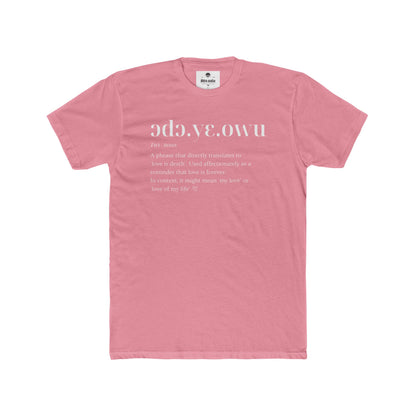 Ɔdɔ yɛ owu Cotton Crew T-shirt
