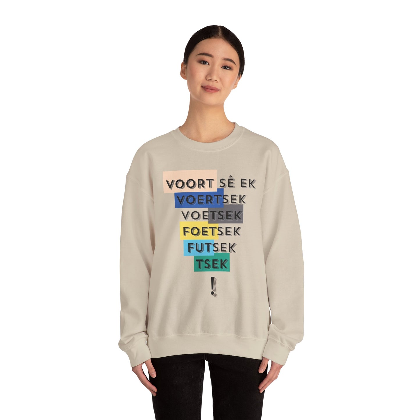 Voetsek Crewneck Sweater