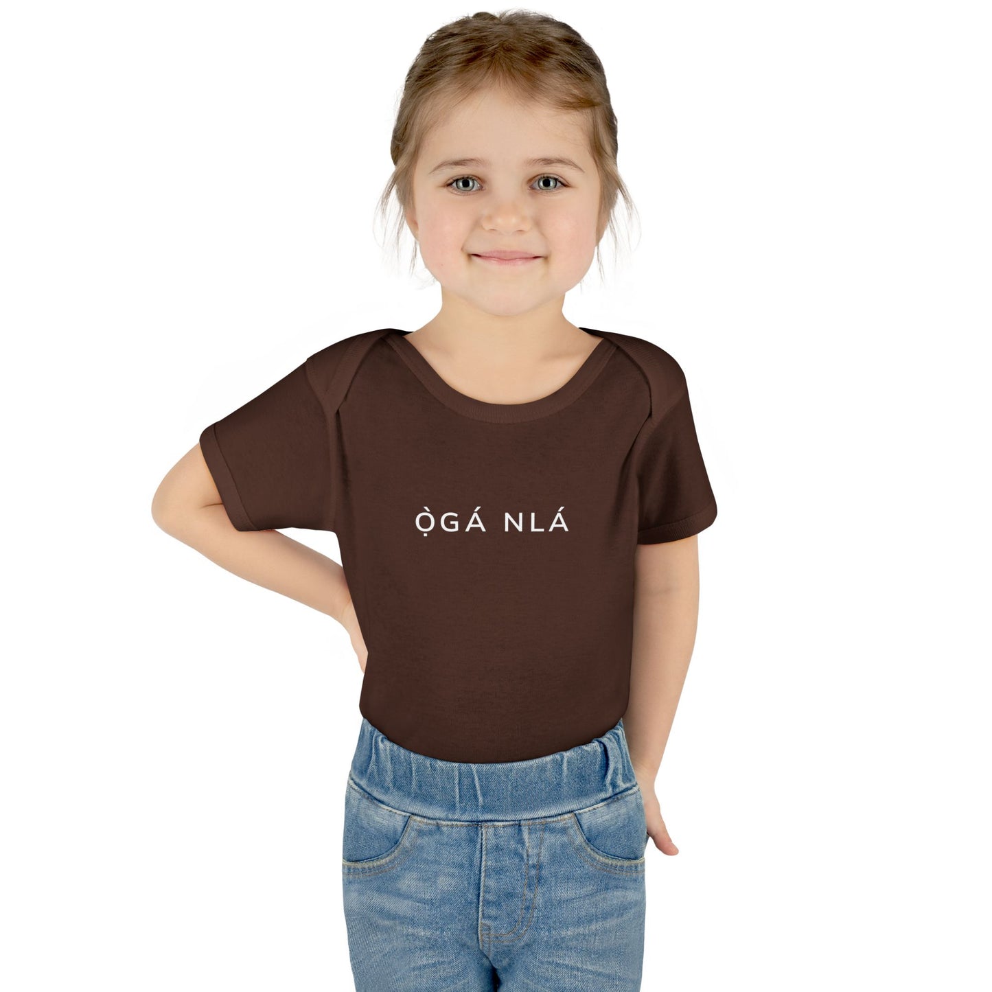 Oga Nla Infant Baby Rib Bodysuit