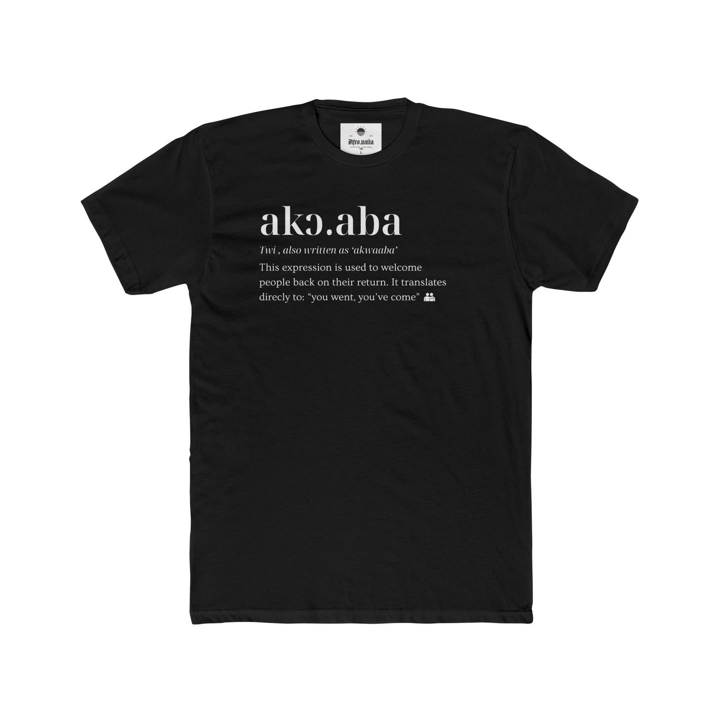 Akɔaba Cotton Crew T-shirt