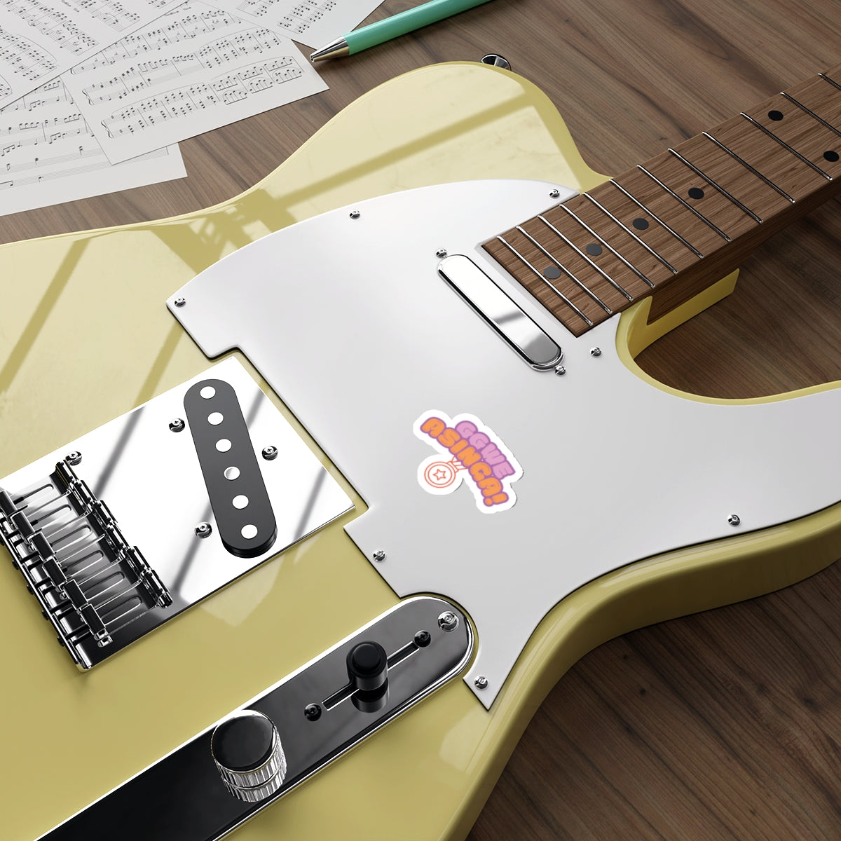 Ggwe Asinga Die-Cut Sticker