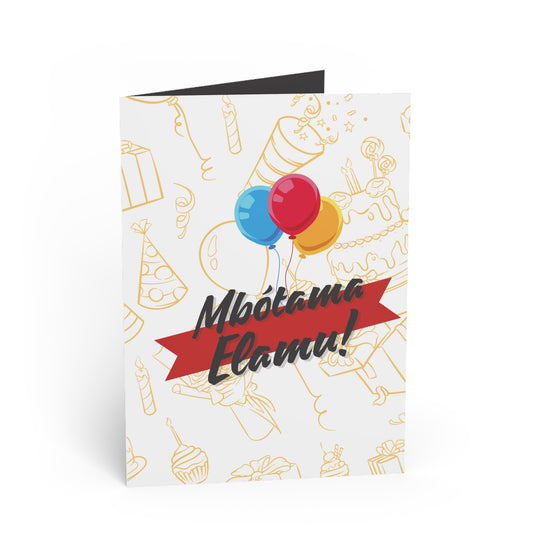 Mbotama Elamu Birthday Greeting Card