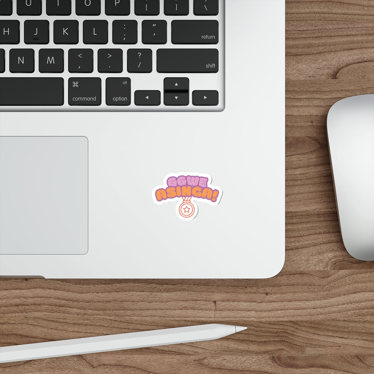 Ggwe Asinga Die-Cut Sticker