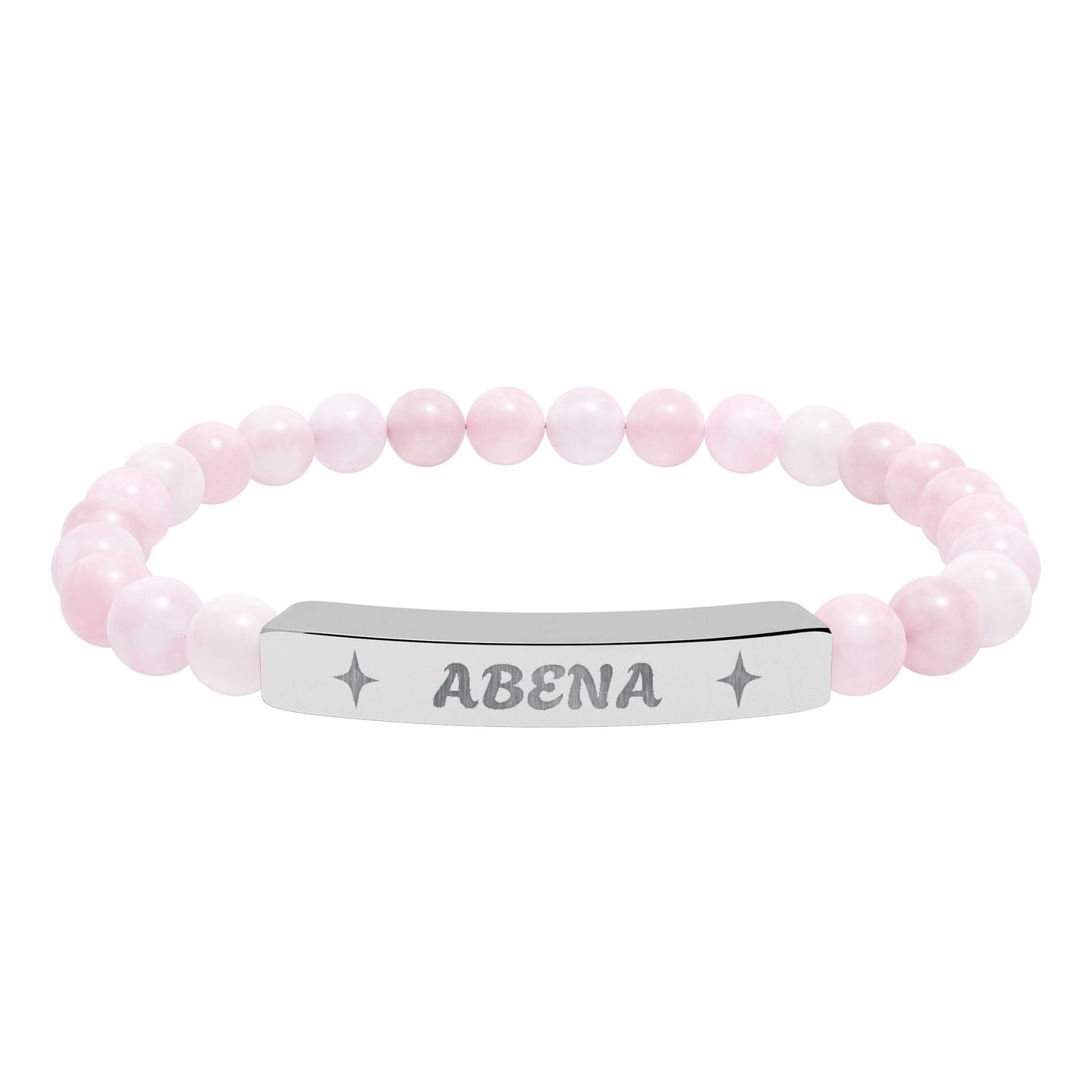Abena Stretch Bar Bracelet (Engraving)