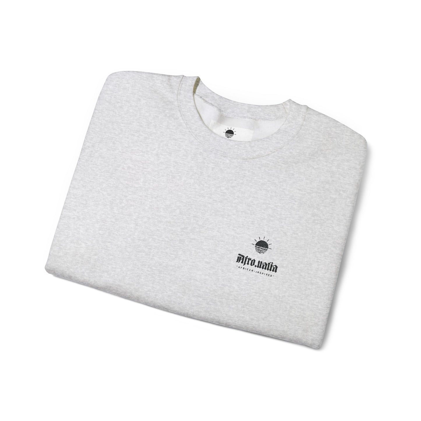 Afronalia Embroided Crewneck Sweatshirt