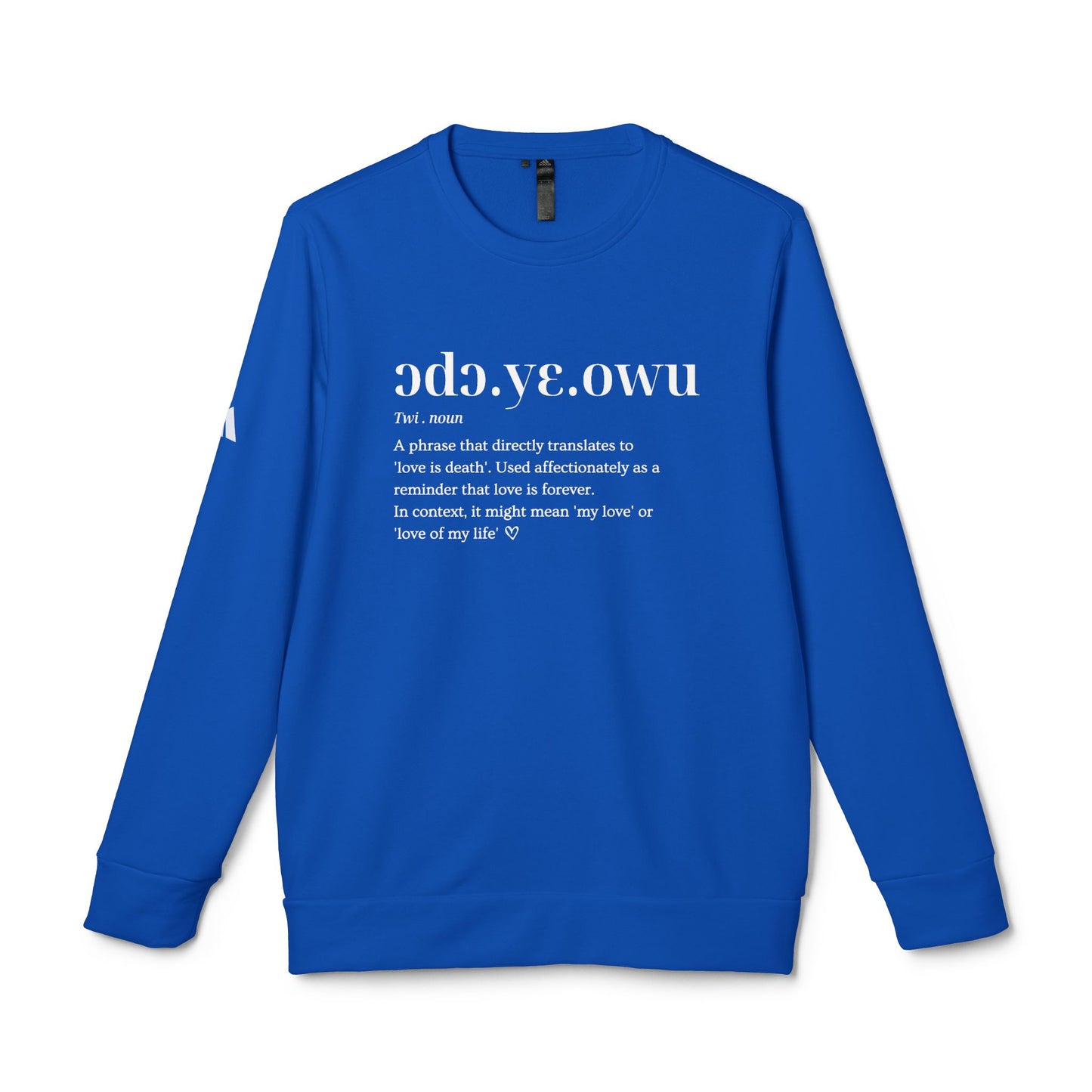 Ɔdɔyɛwu Adidas Crewneck Sweatshirt