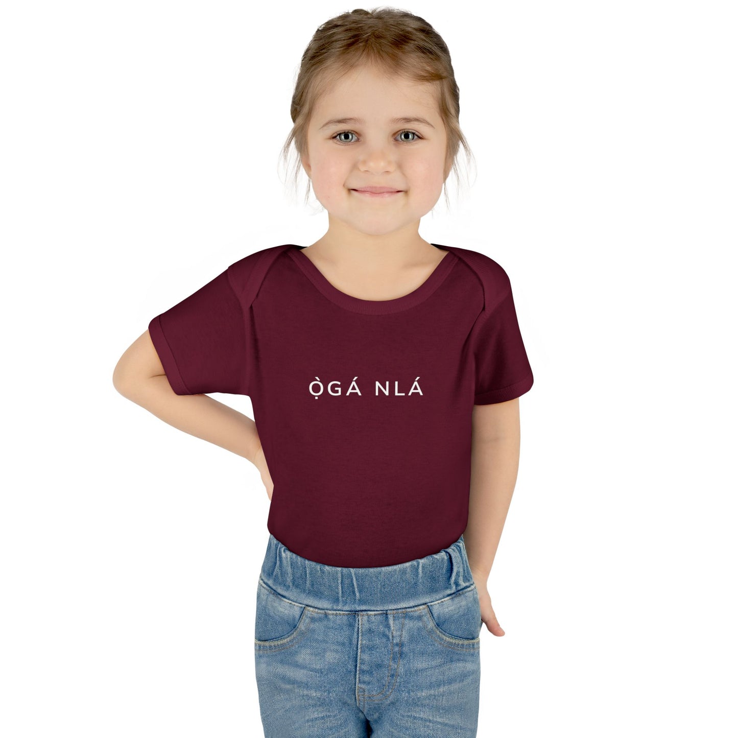Oga Nla Infant Baby Rib Bodysuit
