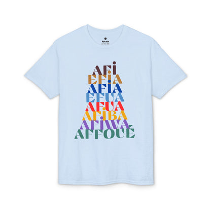 The Shapes of Afia T-Shirt