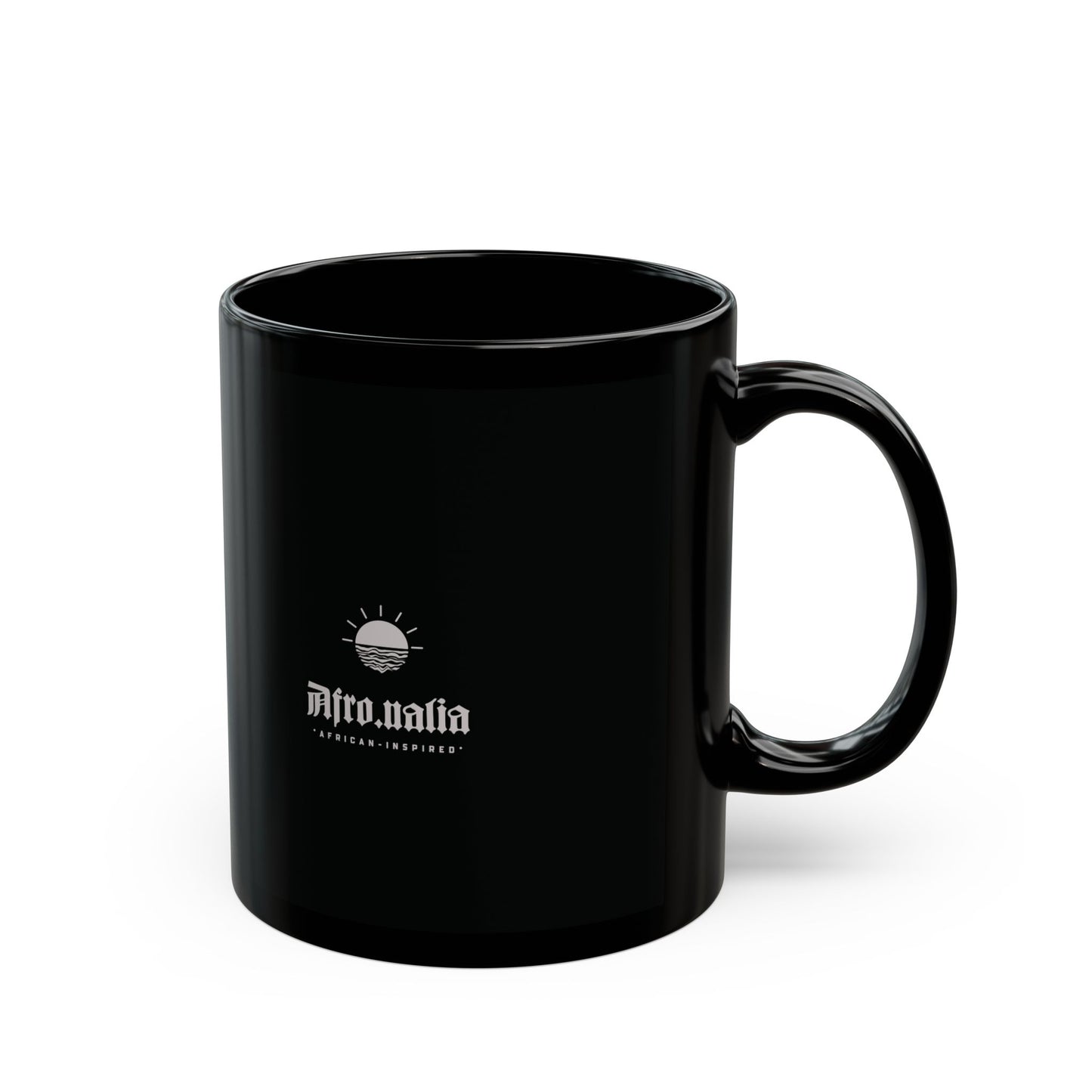 Black Akɔaba Mug