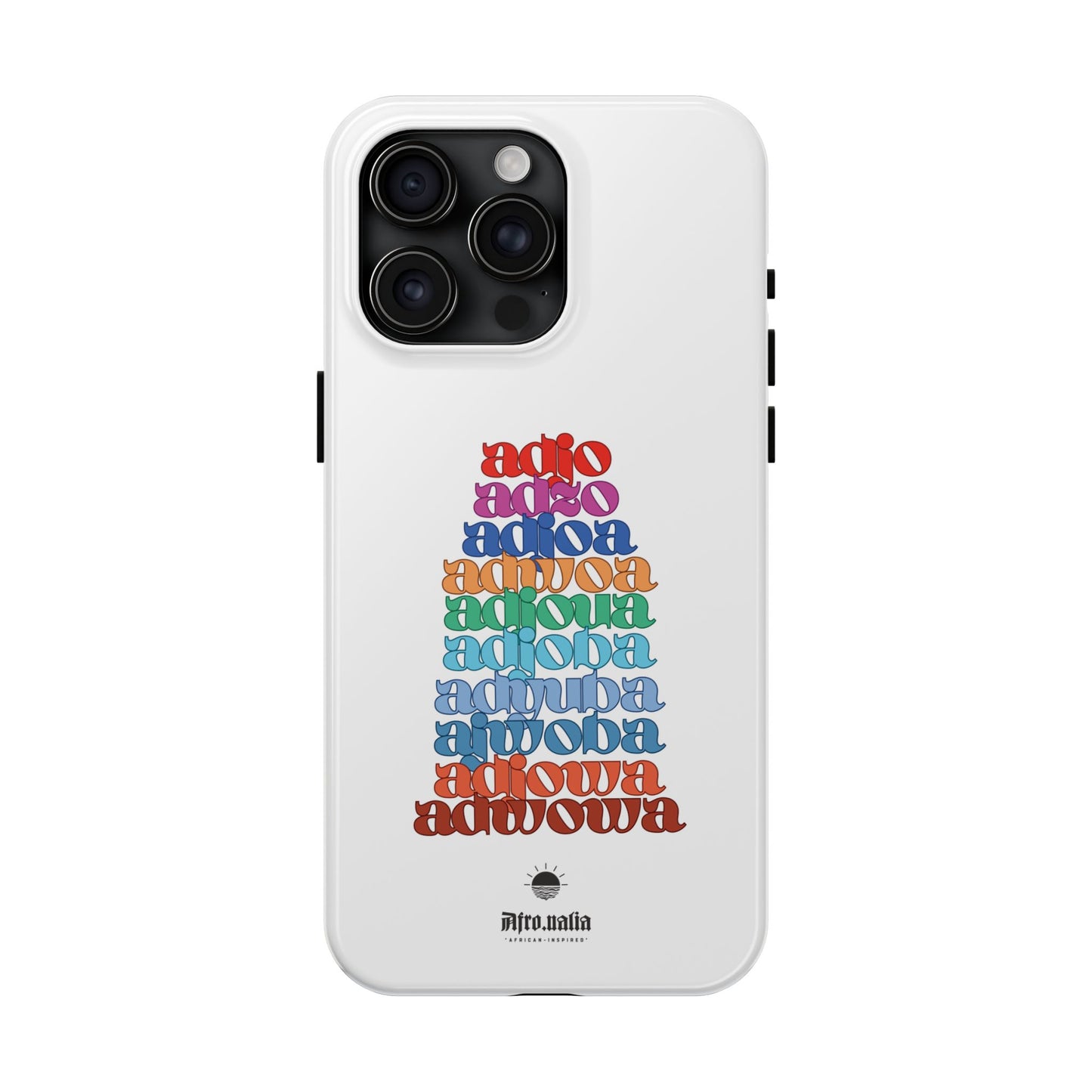 The Shapes of Adwoa Tough Phone Cases