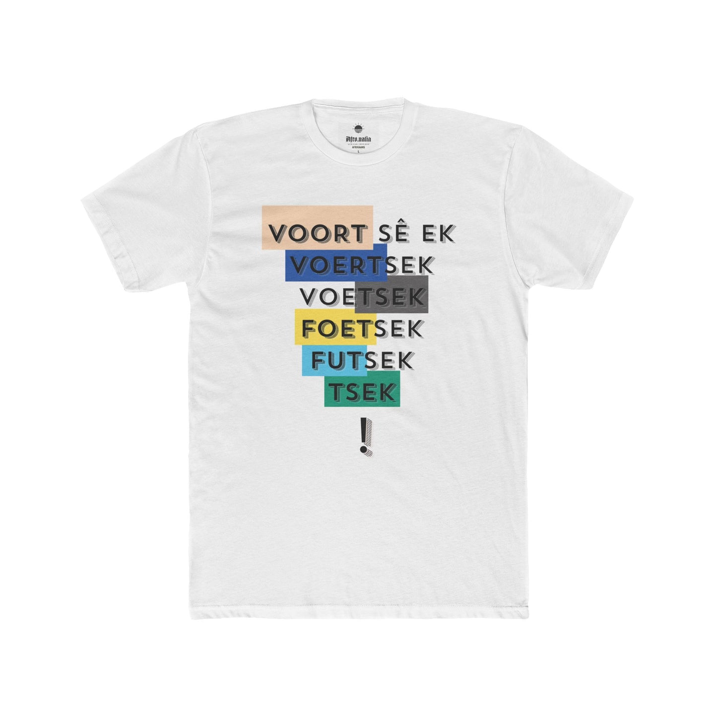 Voetsek Cotton Crew Tee