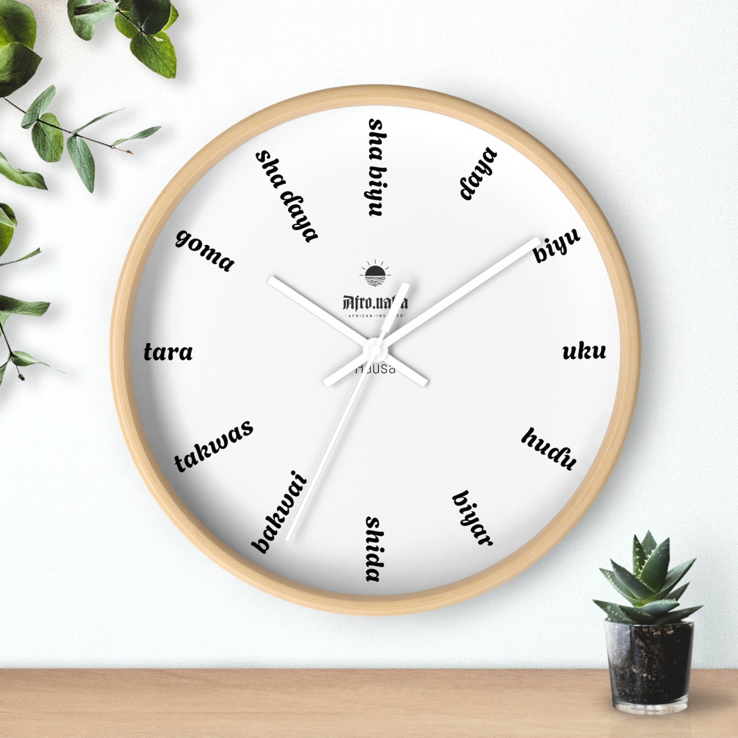 Hausa Wall Clock