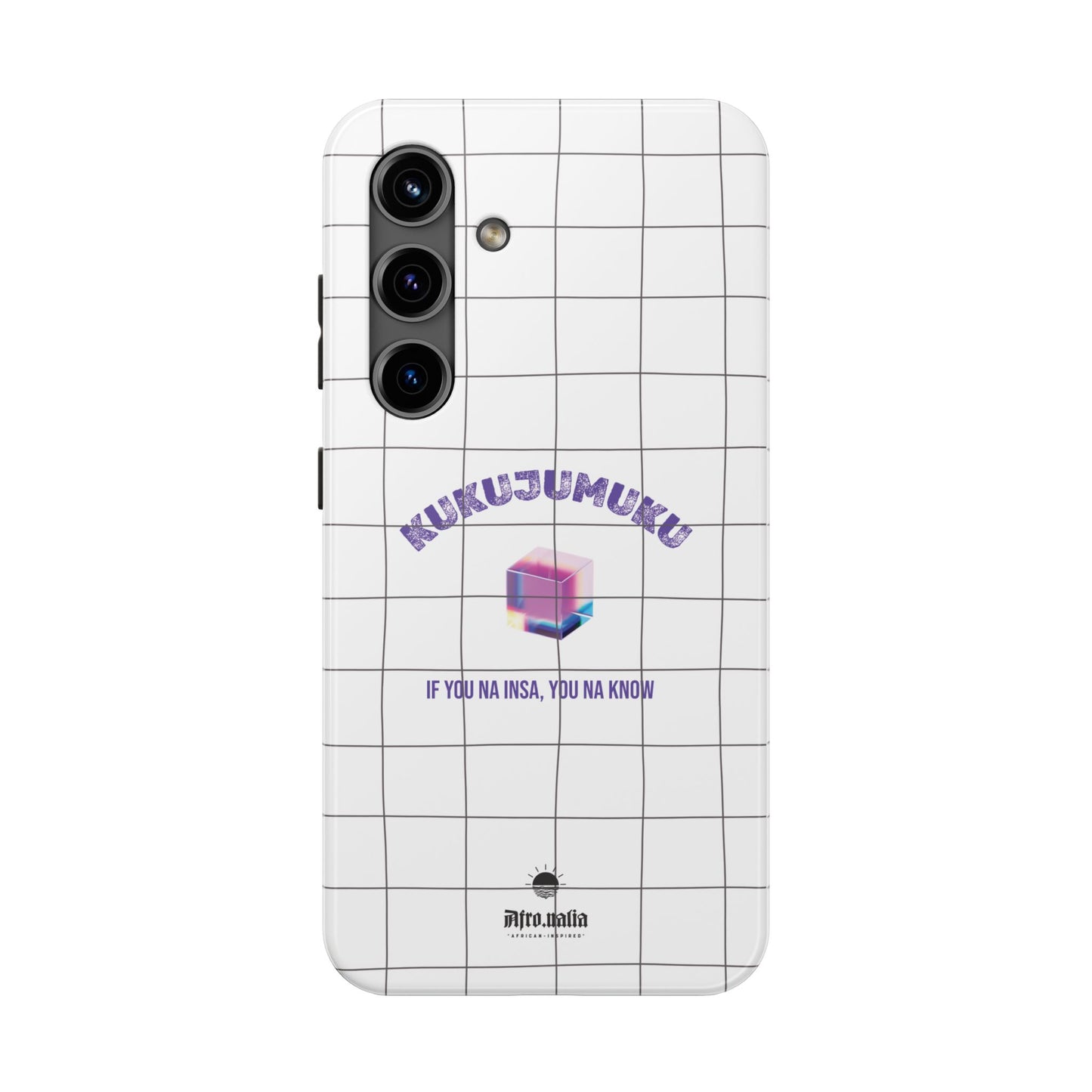 Kukujumuku Black Tough Phone Cases