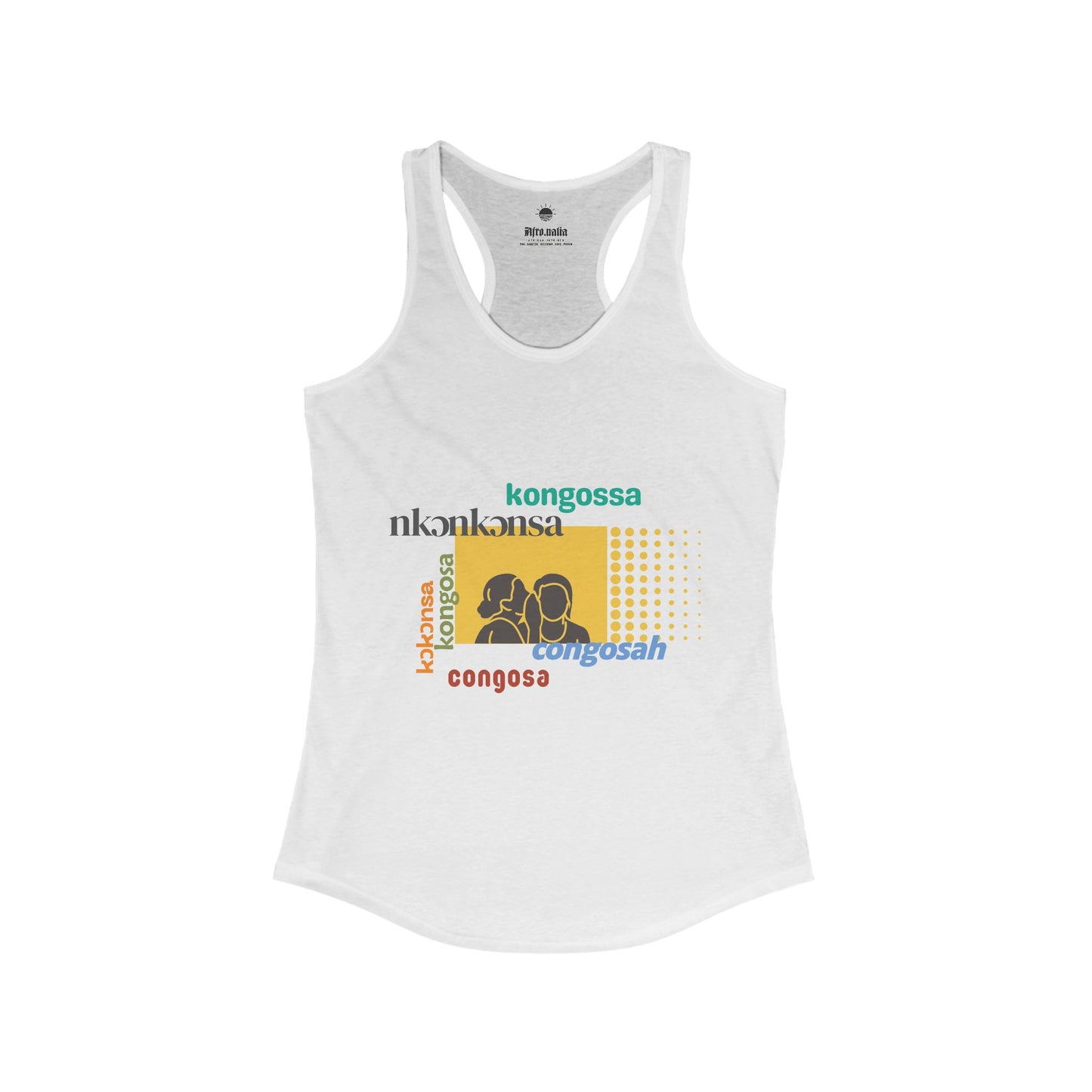Nkɔnkɔnsa Racerback Tank Top