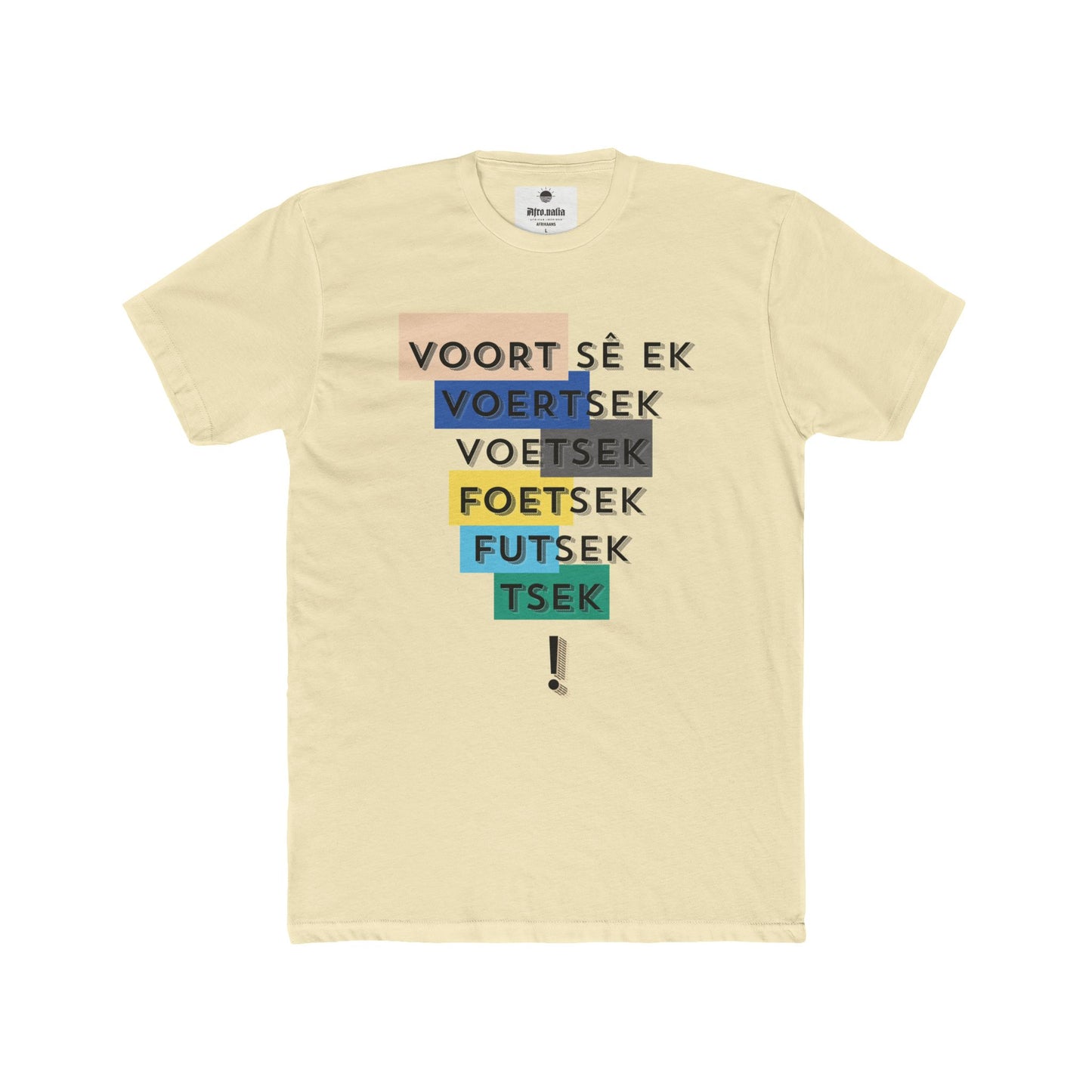 Voetsek Cotton Crew Tee