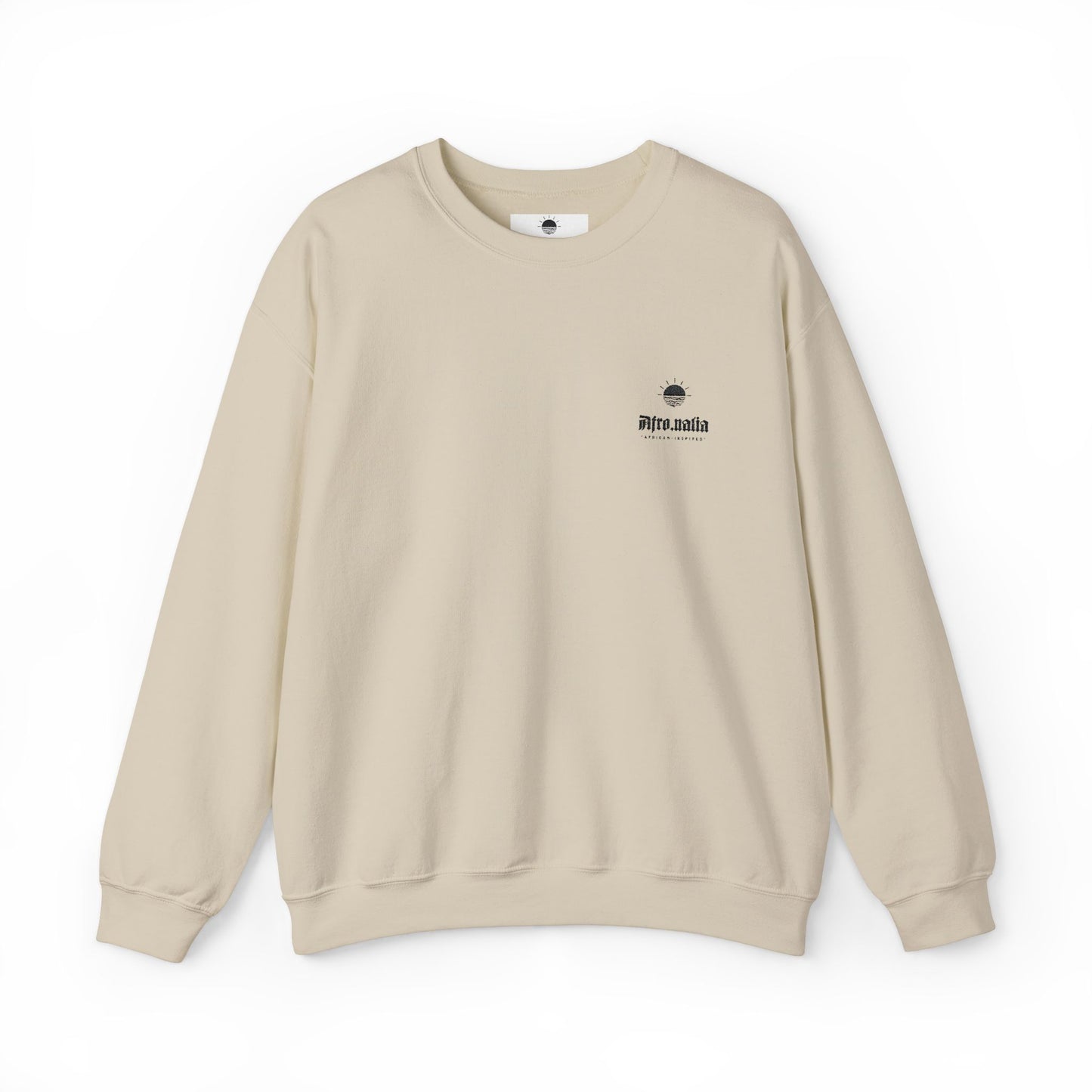 Afronalia Embroided Crewneck Sweatshirt