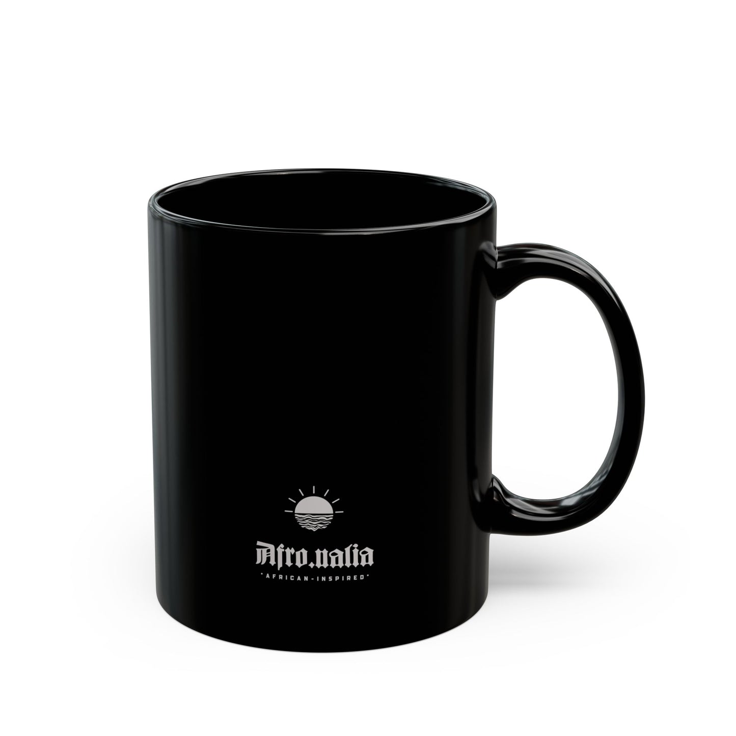 Owó ni Kókó Black Mug