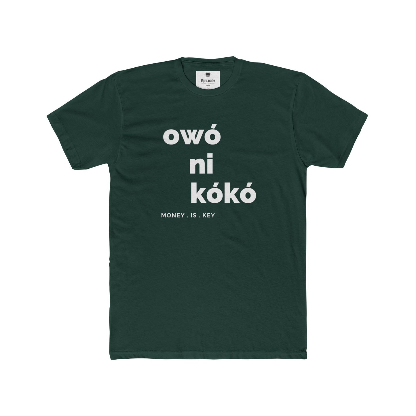 Owó ni Kókó Cotton Crew T-shirt