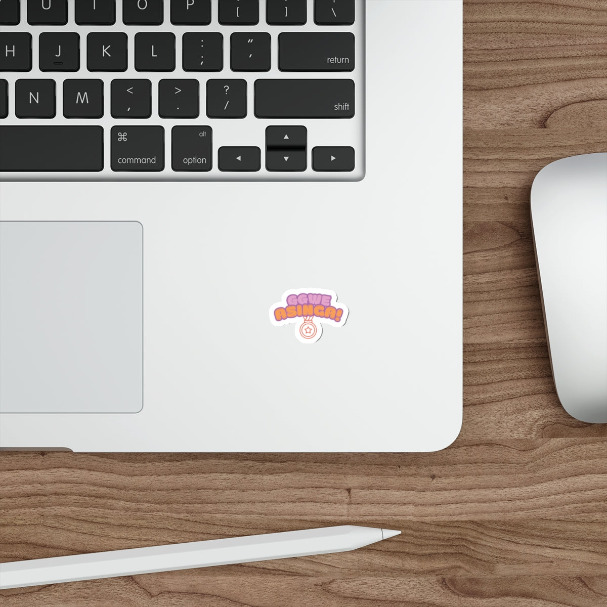 Ggwe Asinga Die-Cut Sticker