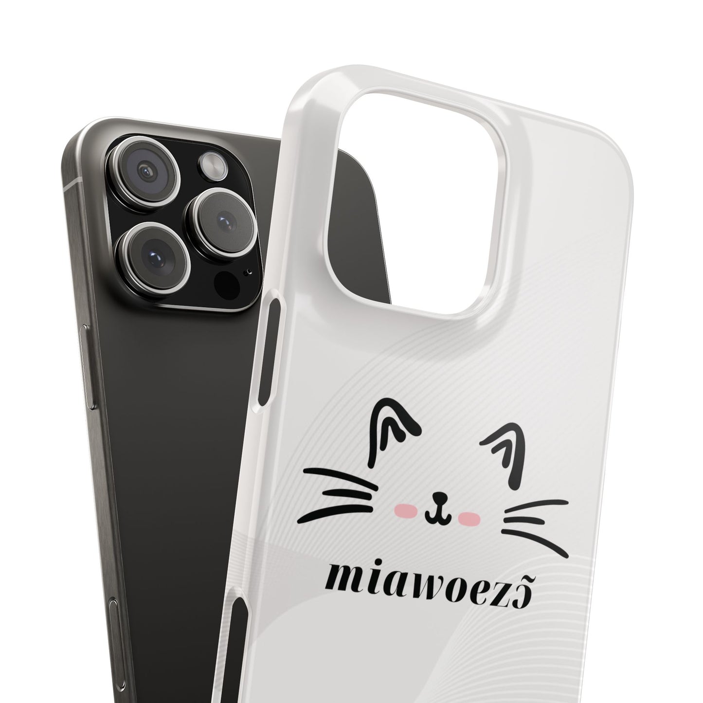 Miawoezo iPhone Slim Phone Cases