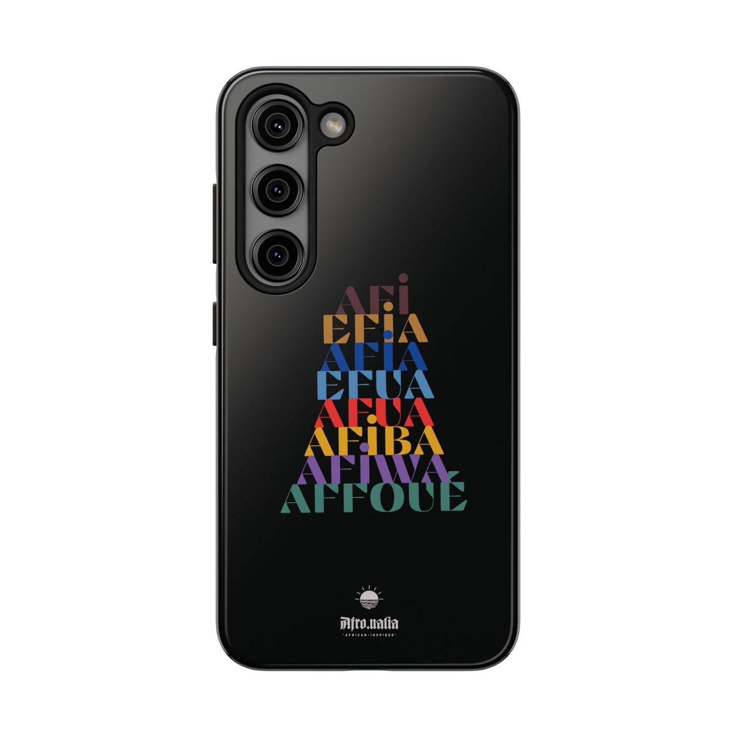 The Shapes of Afia Tough Phone Cases