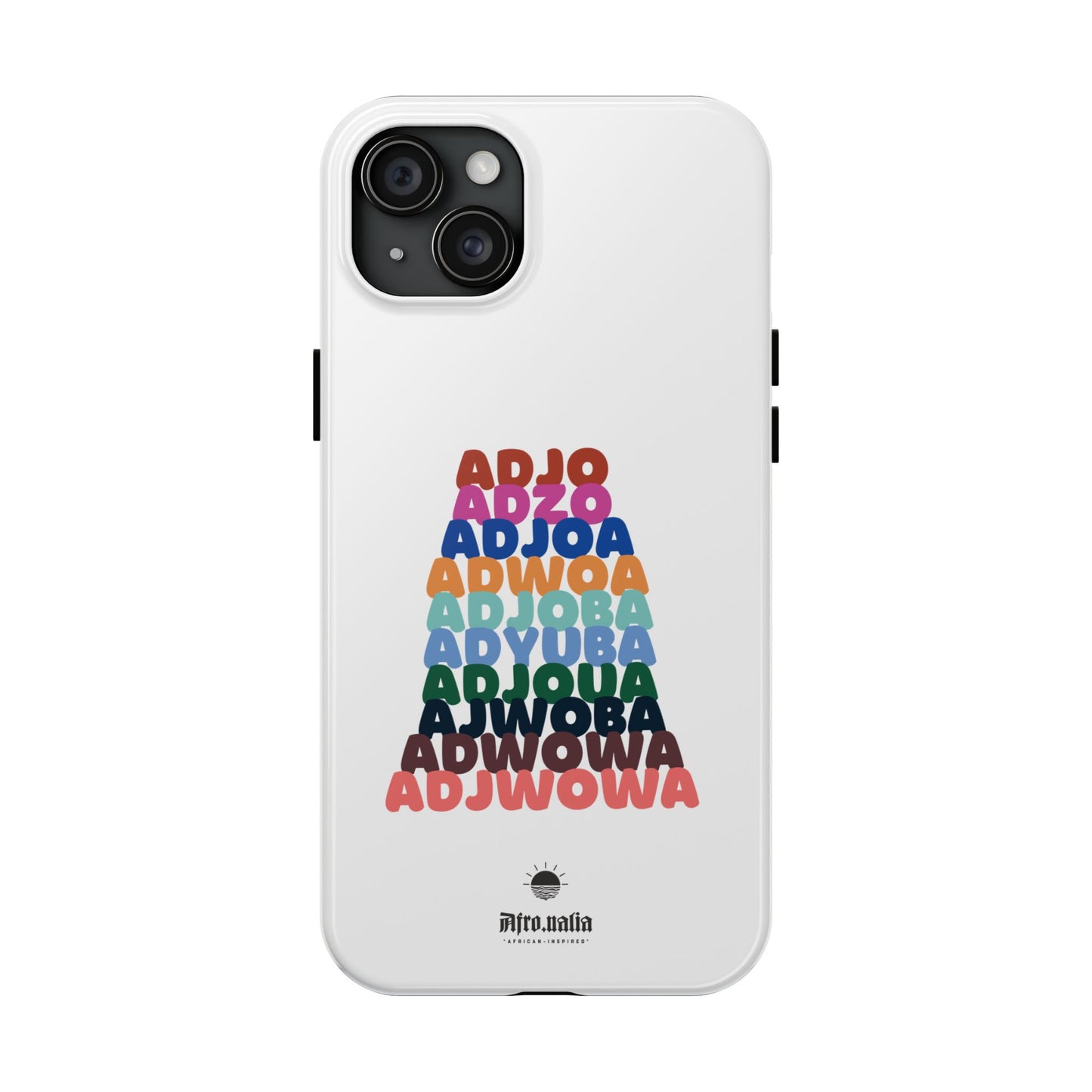 The Shapes of Adwoa Tough Phone Cases