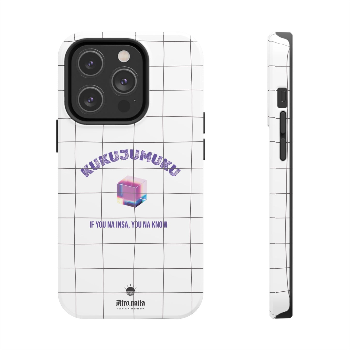 Kukujumuku Black Tough Phone Cases