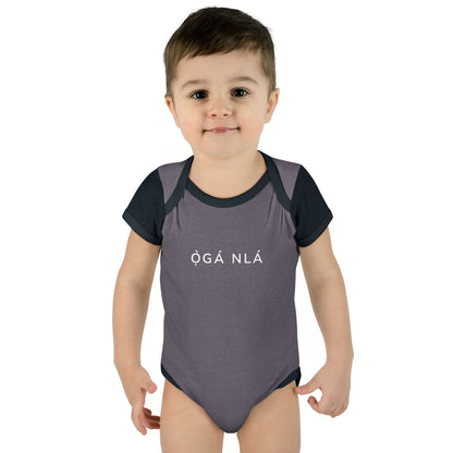 Oga Nla Infant Baby Rib Bodysuit