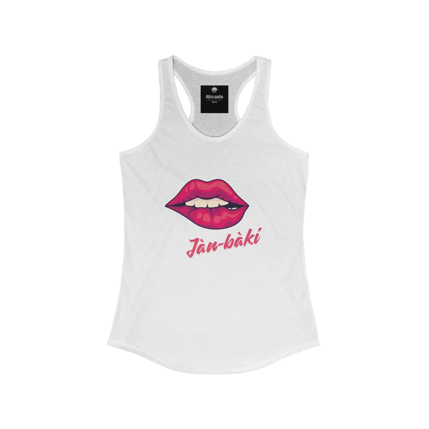 Jàn-Bàki Racerback Femme Tank Top