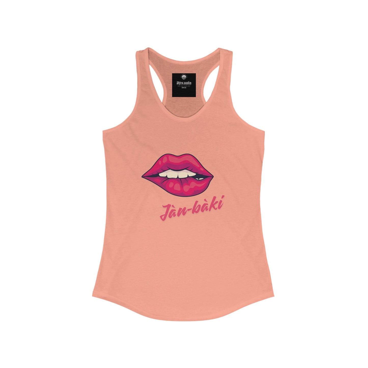 Jàn-Bàki Racerback Femme Tank Top