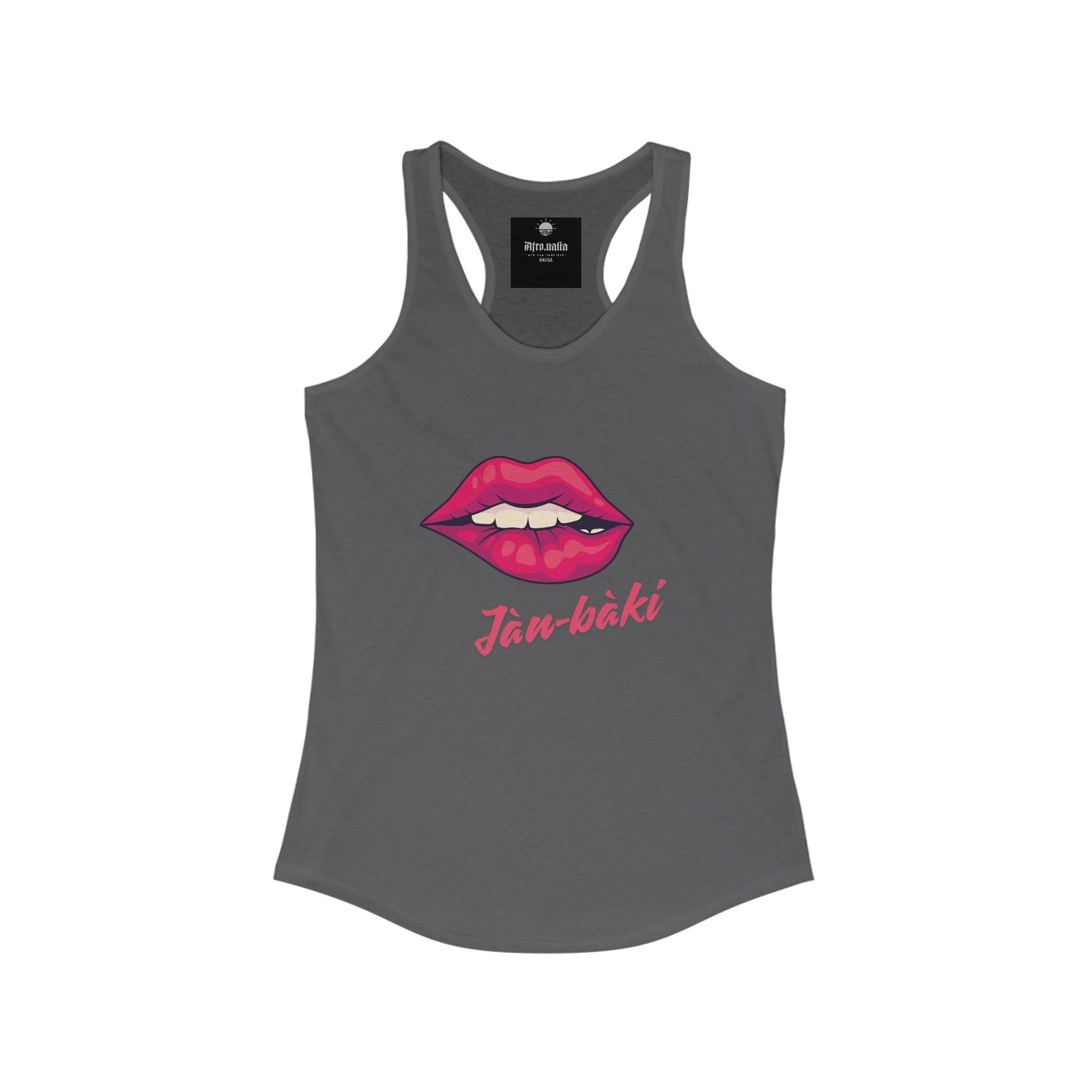 Jàn-Bàki Racerback Femme Tank Top