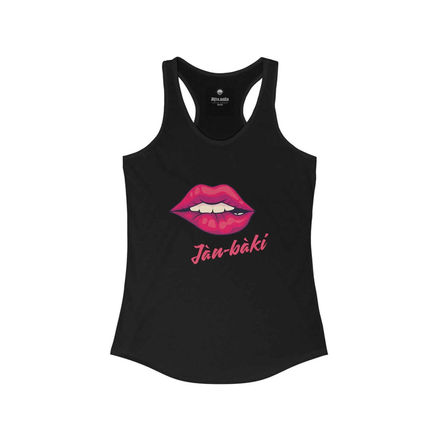 Jàn-Bàki Racerback Femme Tank Top