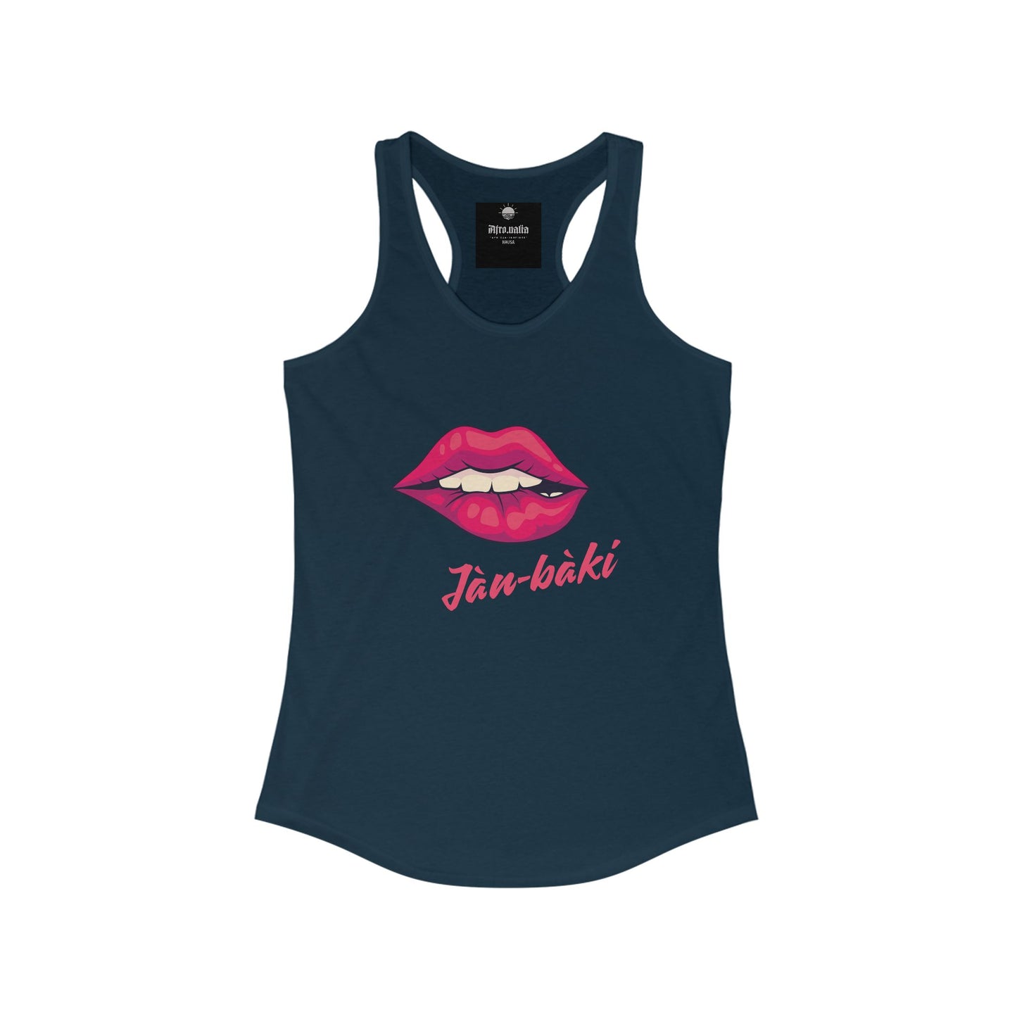 Jàn-Bàki Racerback Femme Tank Top