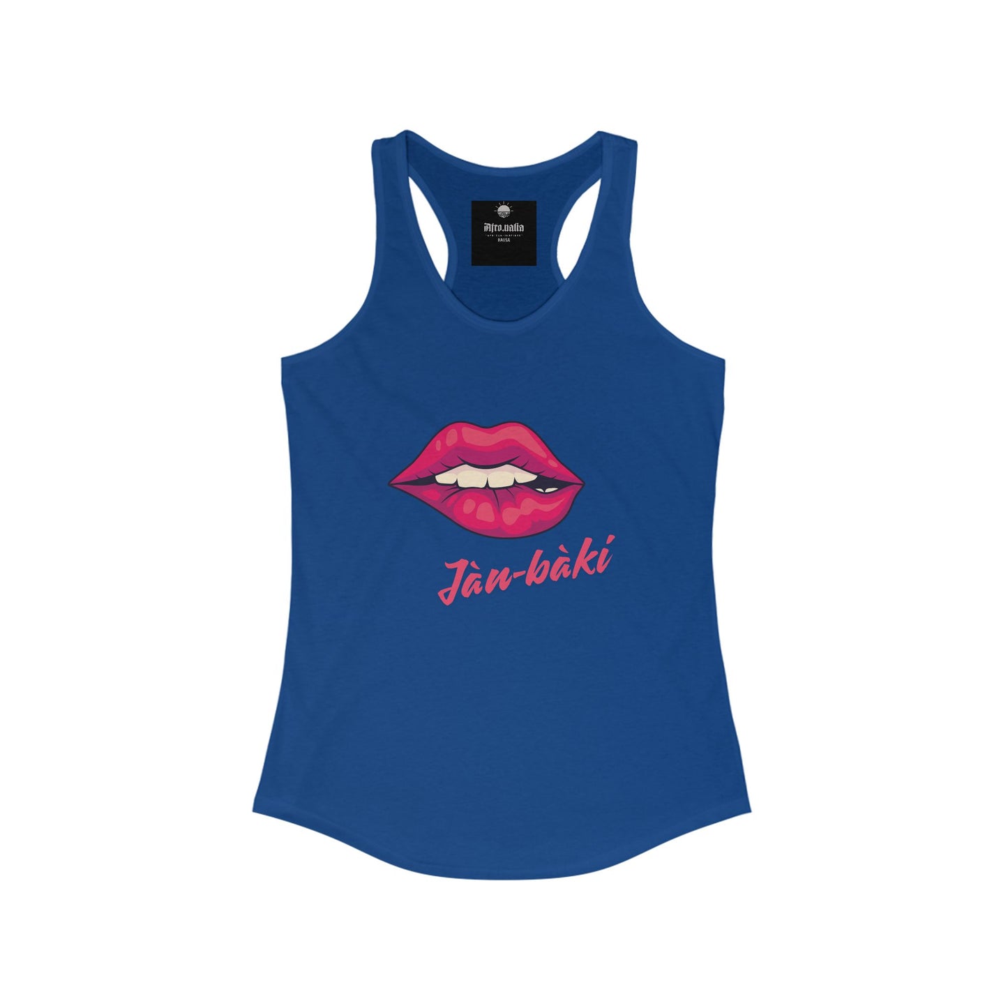 Jàn-Bàki Racerback Femme Tank Top