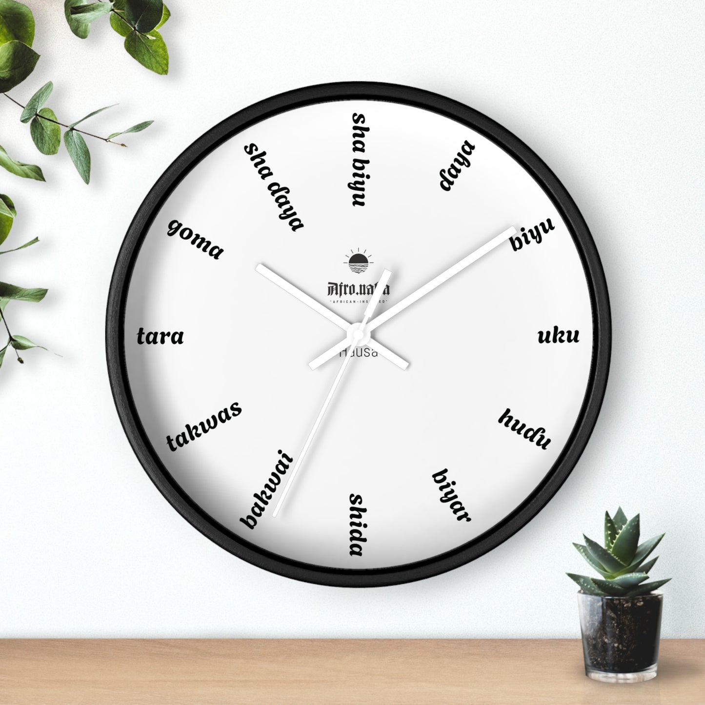 Hausa Wall Clock