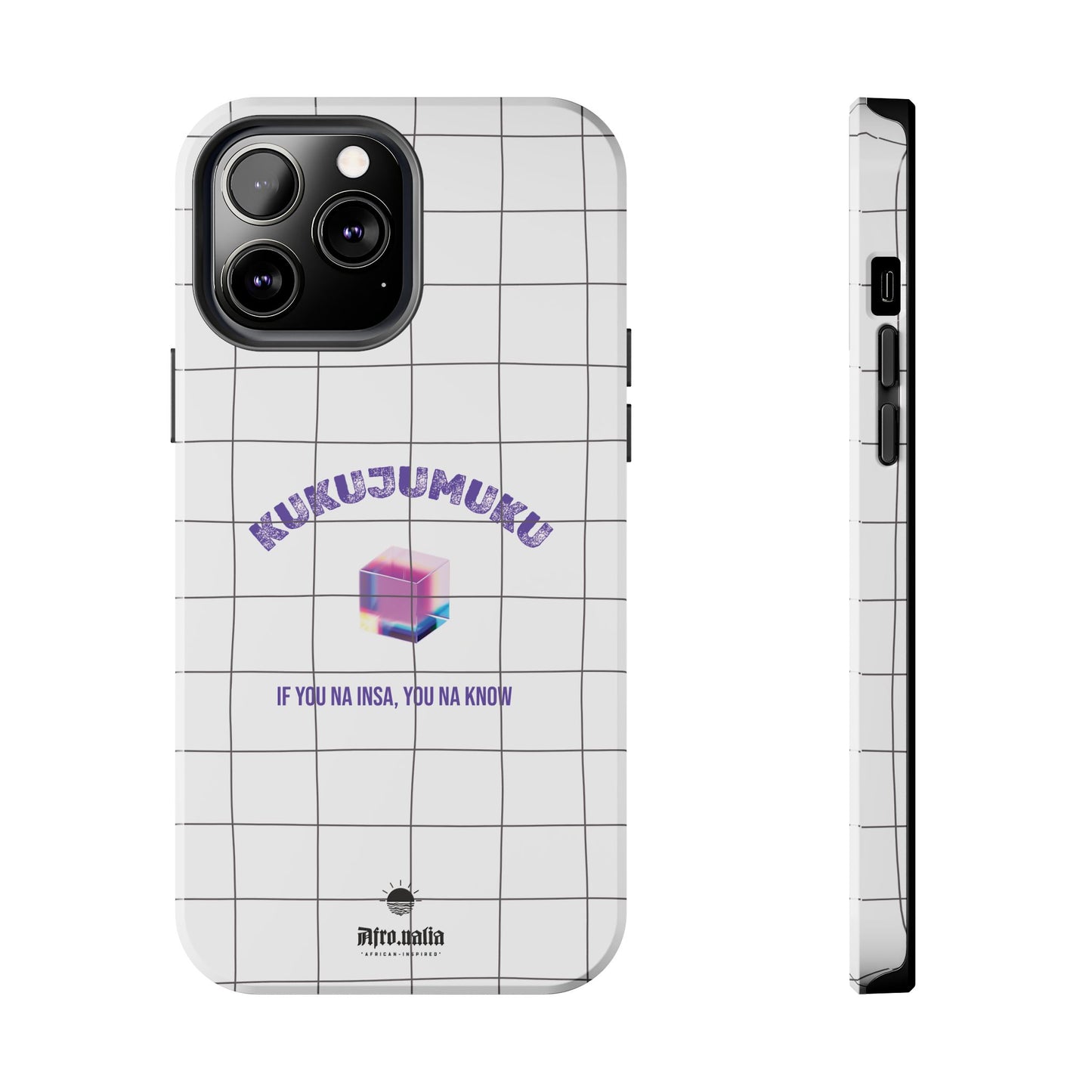 Kukujumuku Black Tough Phone Cases