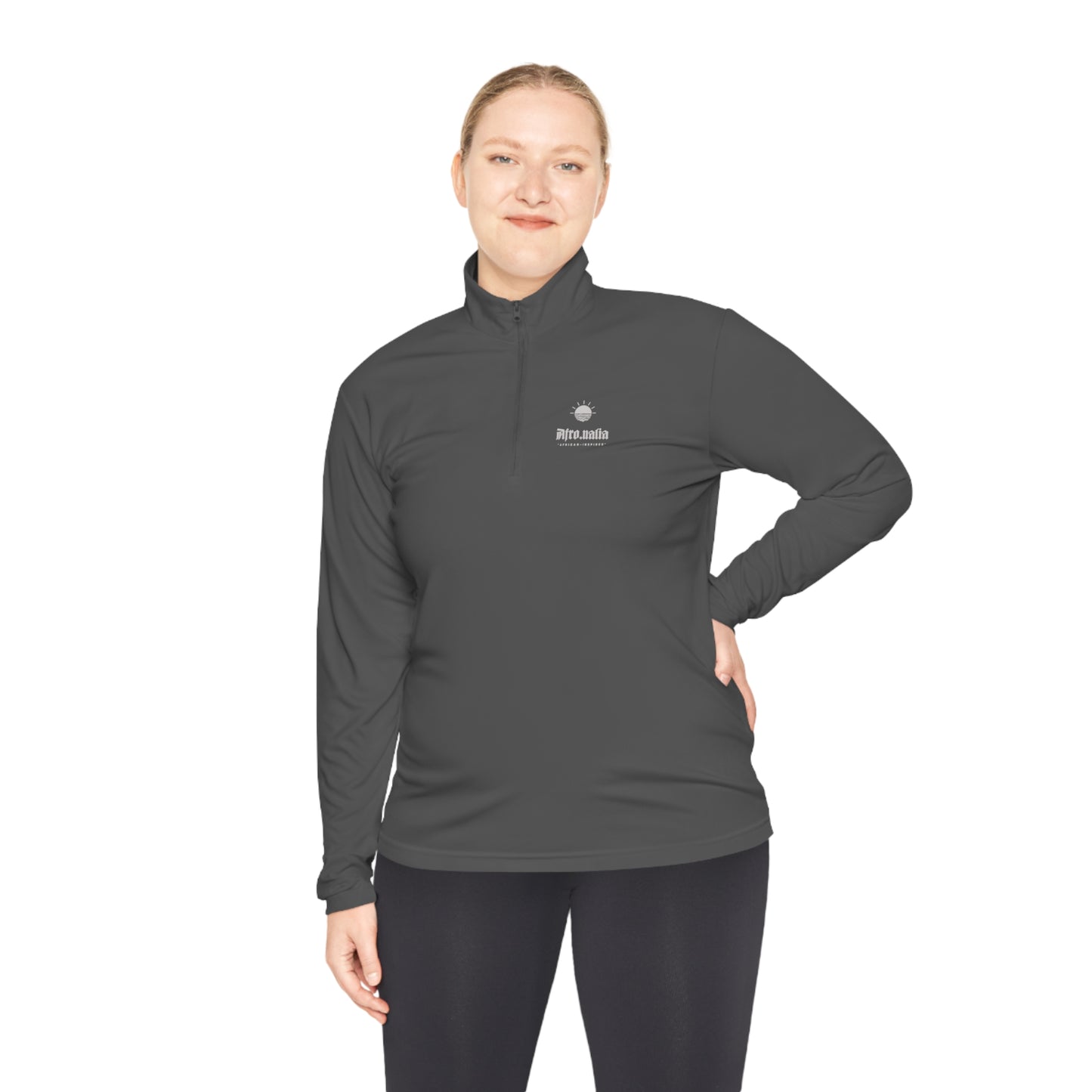 Afronalia Quarter-Zip Pullover