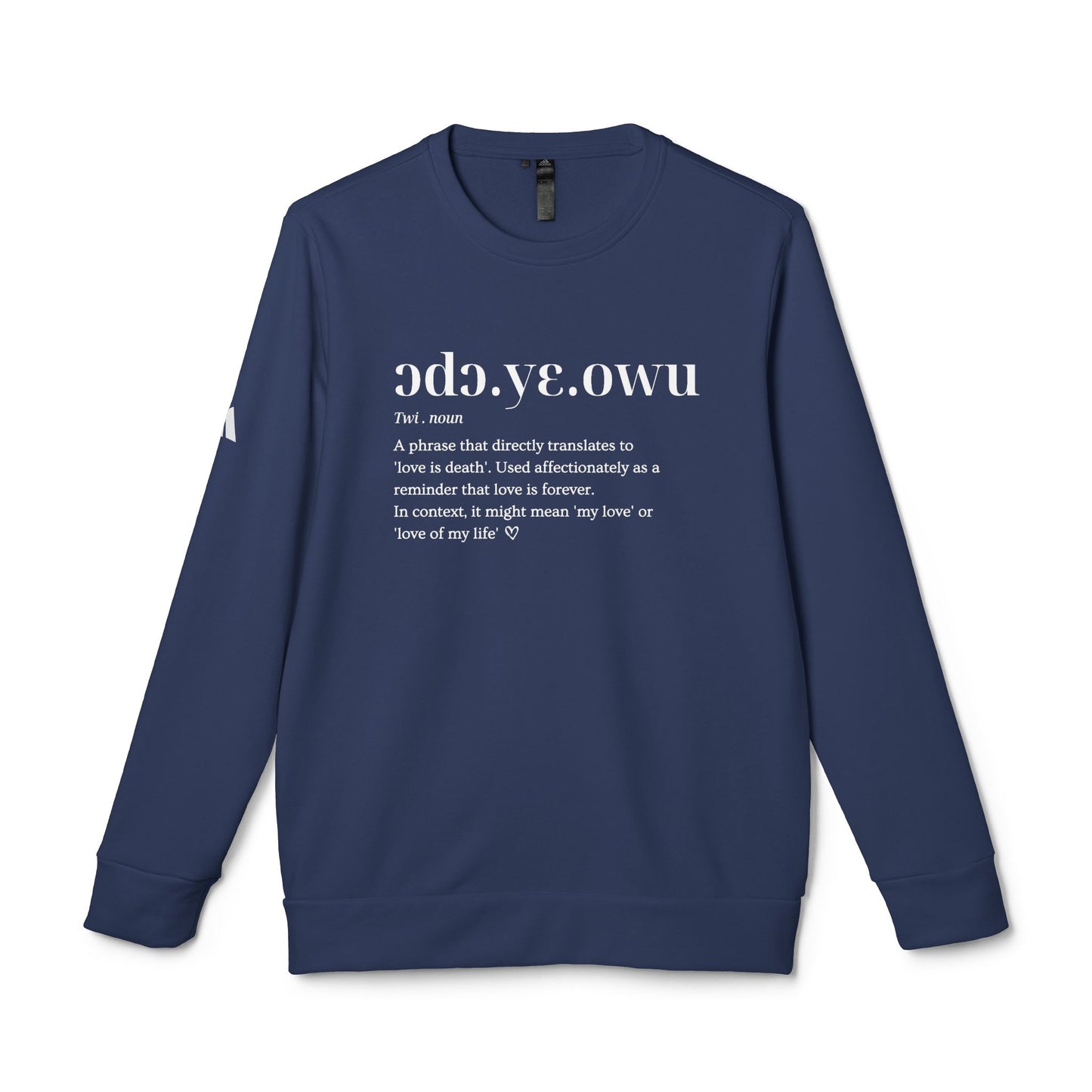 Ɔdɔyɛwu Adidas Crewneck Sweatshirt