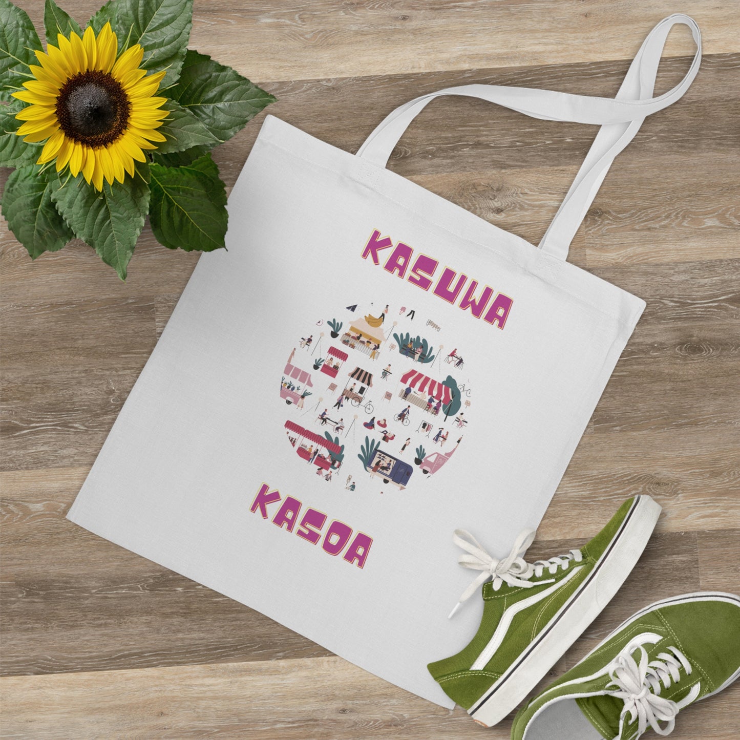 Kasuwa to Kasoa Tote Bag