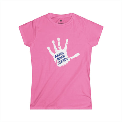 Abeg Make Steady Softstyle T-shirt