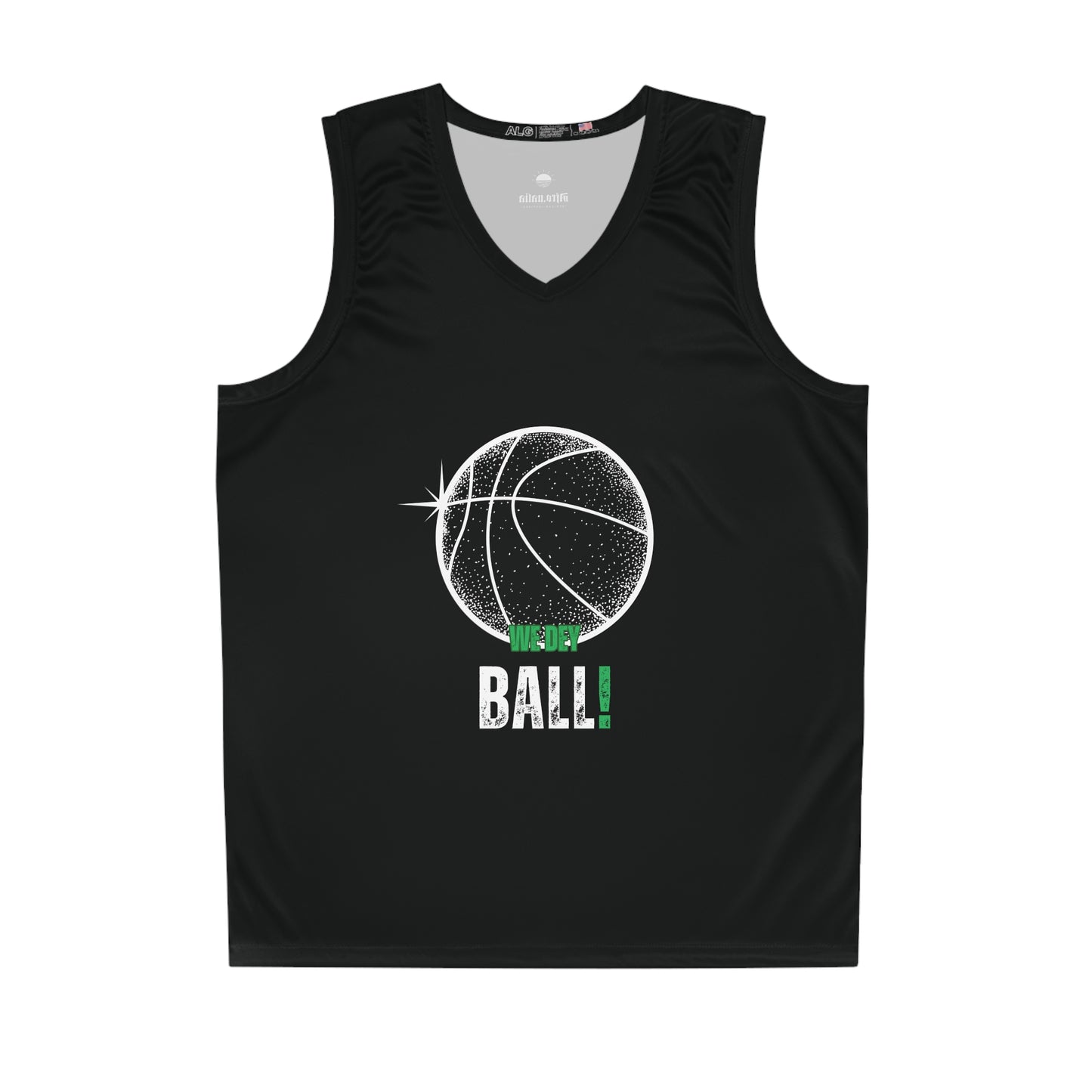 We Dey Ball Basketball Jersey