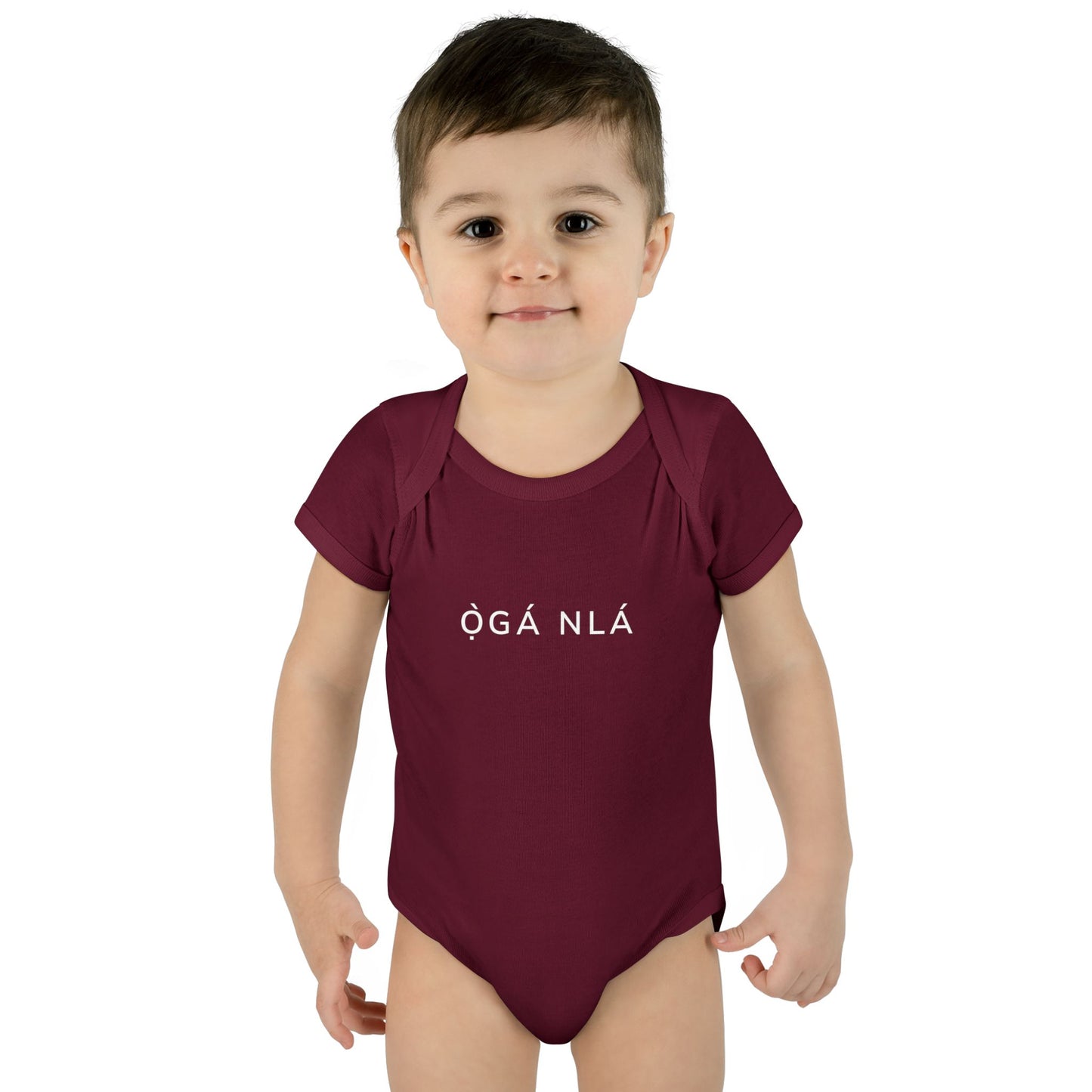 Oga Nla Infant Baby Rib Bodysuit
