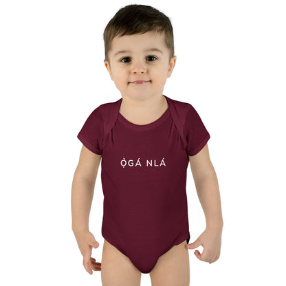 Oga Nla Infant Baby Rib Bodysuit