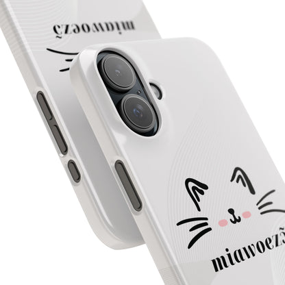 Miawoezo iPhone Slim Phone Cases