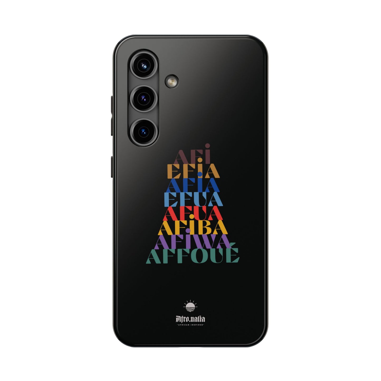 The Shapes of Afia Tough Phone Cases
